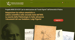 Desktop Screenshot of angelini-fondazione.it